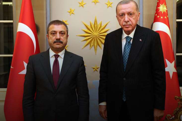 Cumhurbaşkanı Erdoğan, Merkez Bankası Başkanı Kavcıoğlu'nu kabul etti